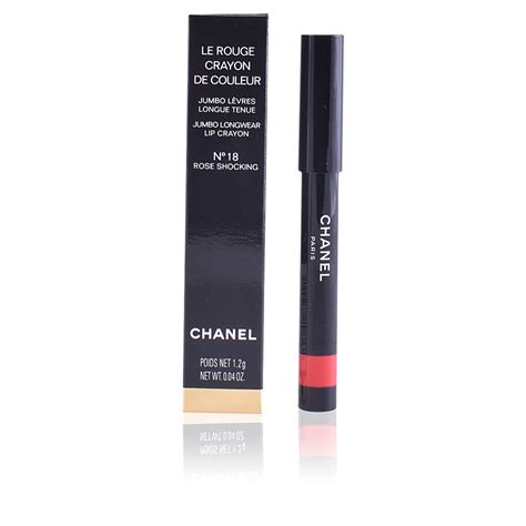 chanel le rouge crayon de couleur rose shocking|chanel lip liner 162.